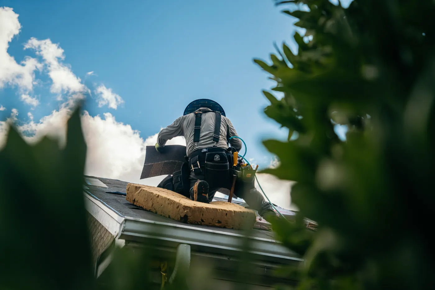 Commercial roof inspection documented in Redkey